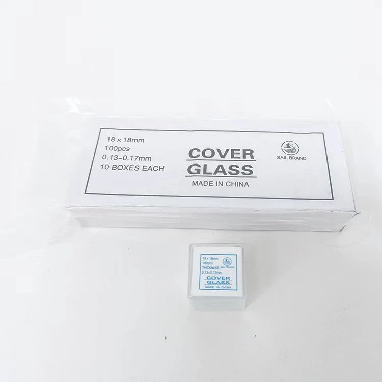 Laboratory Glassware 22X22mm 22*24mm Microscope Cover Glass