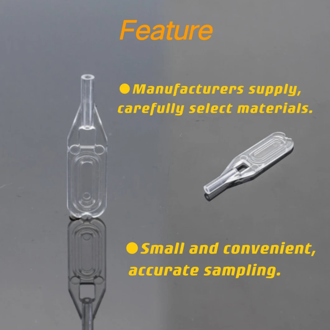 Lab Manufacturer Medical Instrument PP Handling Fixed Sample Blood Collection