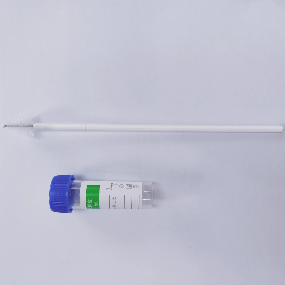 China Manufacturer 2ml 3ml Medical Transport Solution Gynecological Examination Kits with Cytology Brush