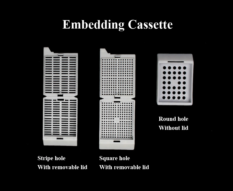 Lab Use Plastic Tissue Embedding Cassette Histology Processing Cassette