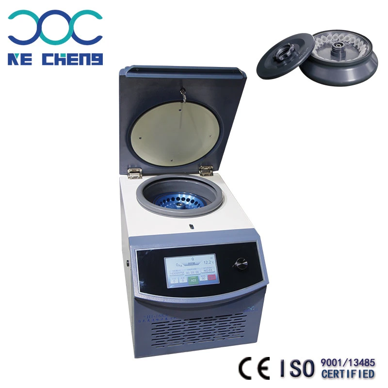 1-16r Touch Screen Laboratory 1.5 Ml 2.0 Ml Table High Speed Refrigerated Centrifuge for Virus Test